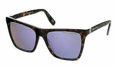 Marc Jacobs Azure Mirrored Rectangular Ladies Sunglasses Marc 349/S 0086 00 54