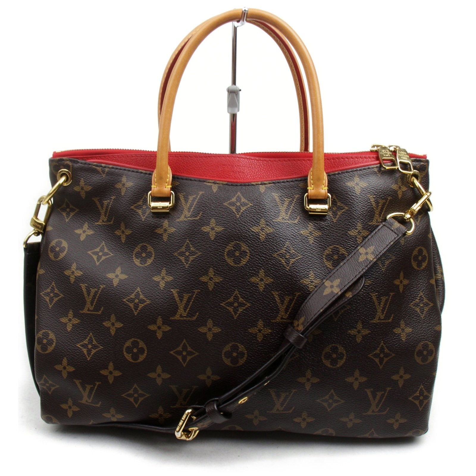 Louis Vuitton Hand Bag Pallas Bb Brown Monogram  (SHC7-11010)