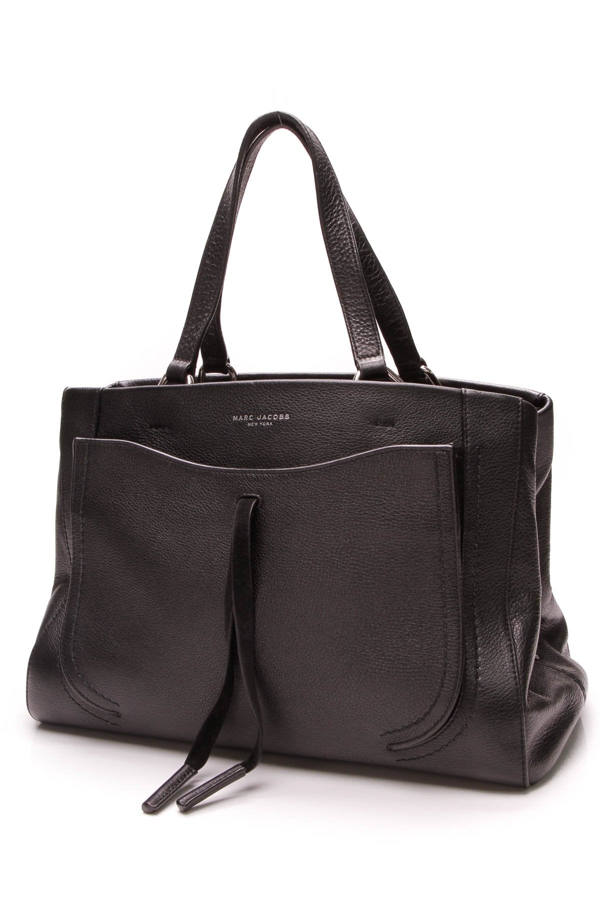 Maverick Tote Bag - Black Leather