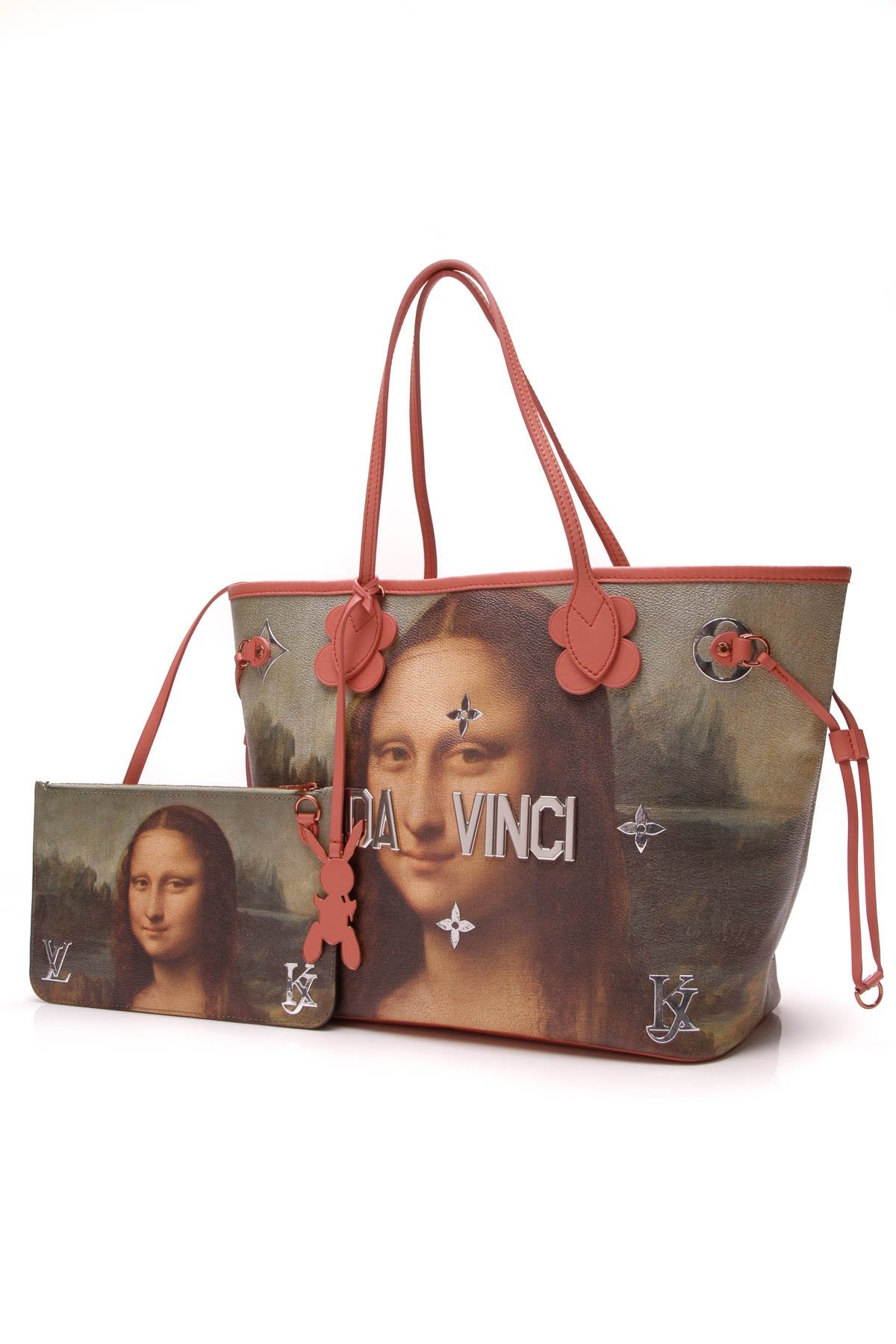 Masters Collection da Vinci Neverfull MM Bag - Coral