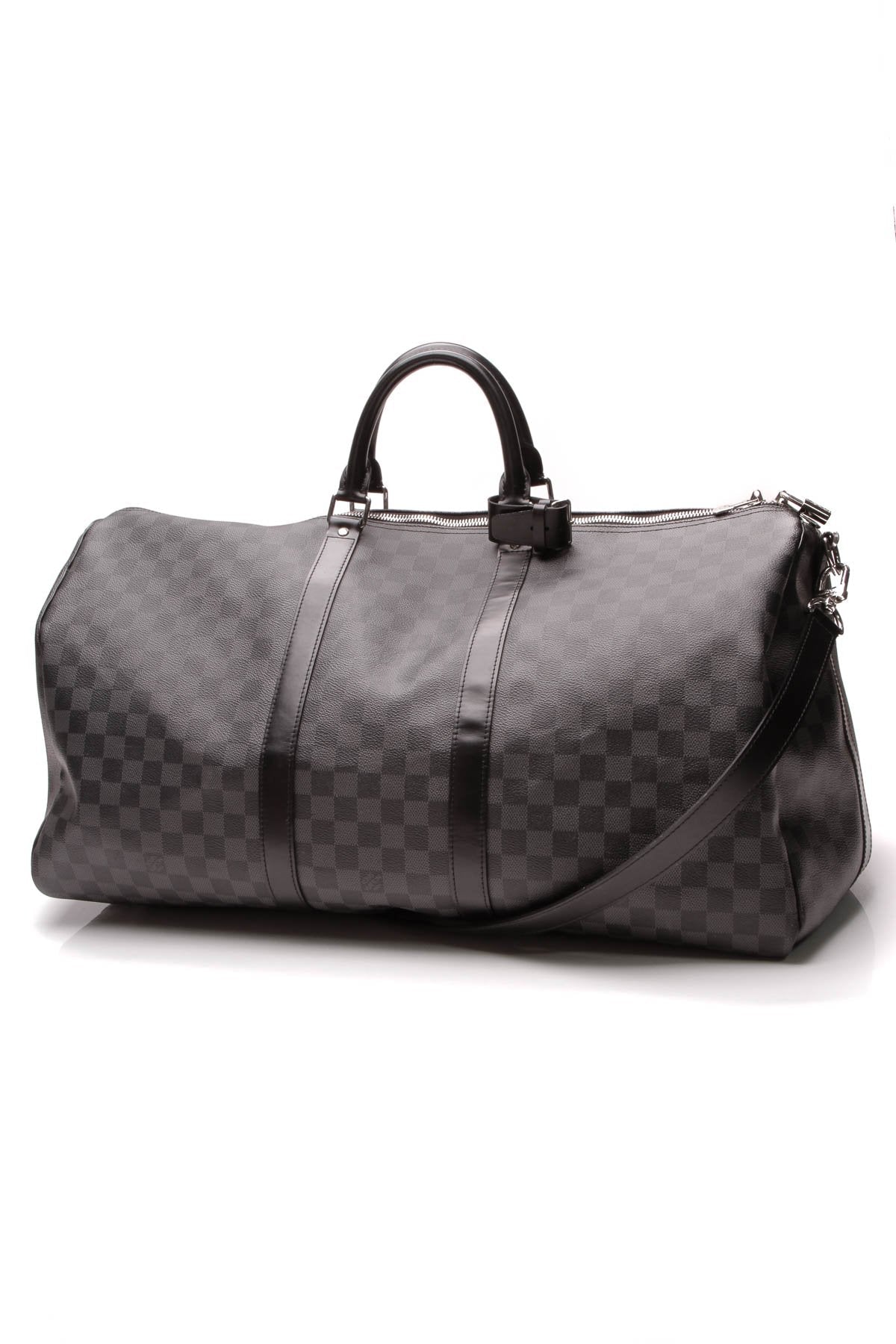 Keepall Bandouliere 55 Travel Bag - Damier Graphite