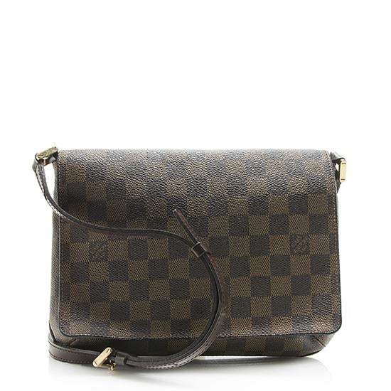 Louis Vuitton Damier Ebene Musette Tango Shoulder Bag