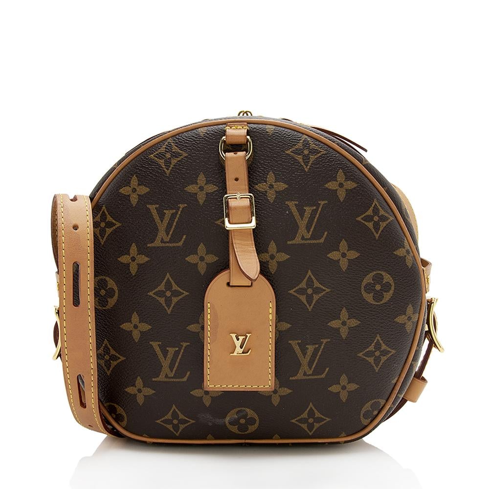 Louis Vuitton Monogram Canvas Boite Chapeau Souple Shoulder Bag (SHF-12278)