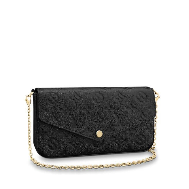 Luxury Monogram Leather Pochette Felicie Bag | L*V