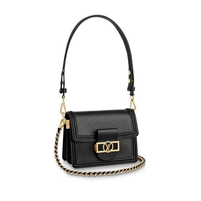 Mini Dauphine Epi Leather in Black - Handbags M55964 | L*V