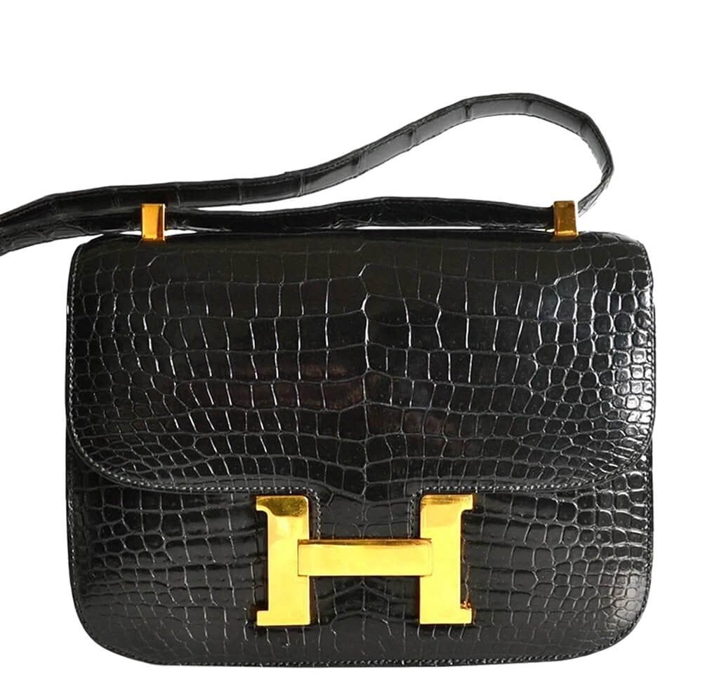 Hermès Constance 23 Vintage Bag Black