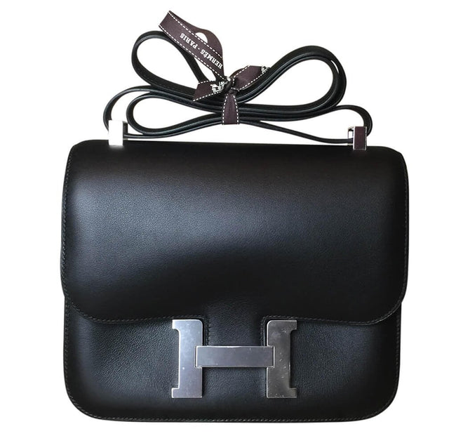 Hermès Constance 24 Bag Black Swift