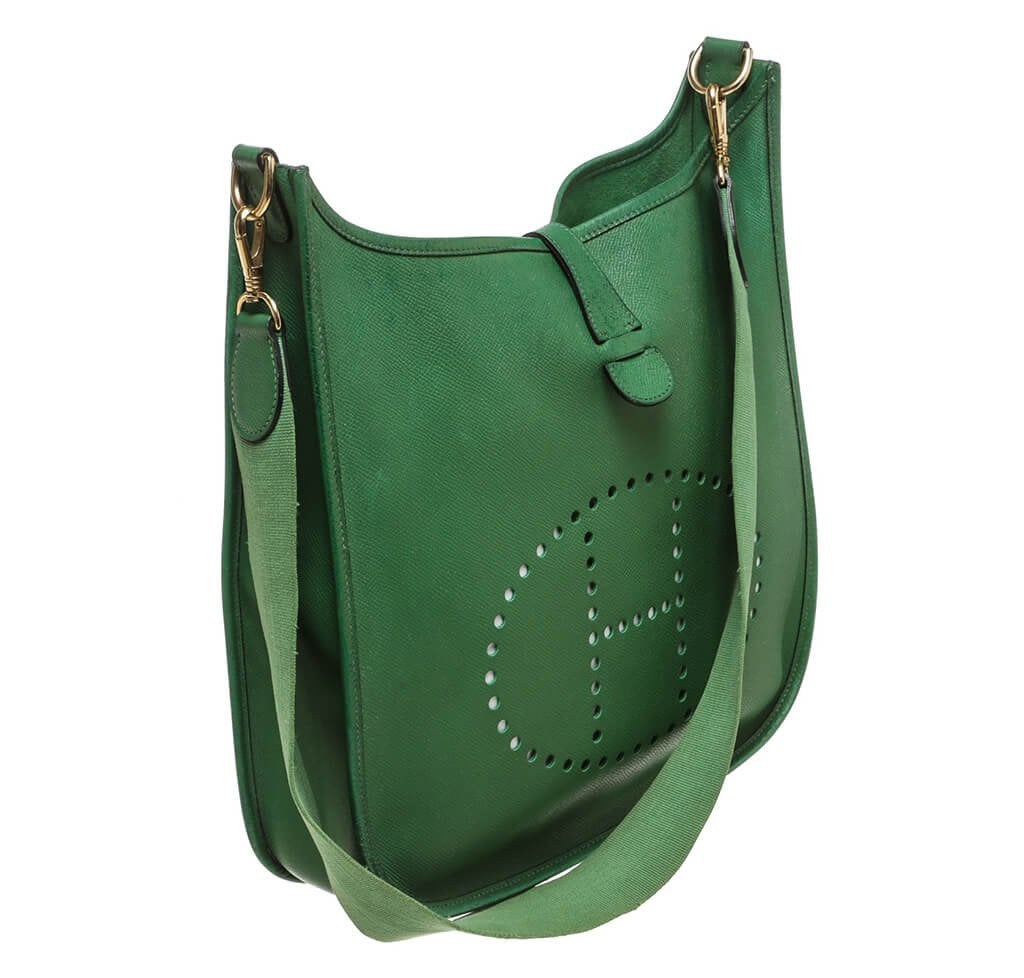 Hermès Evelyne I Bag Green Epsom