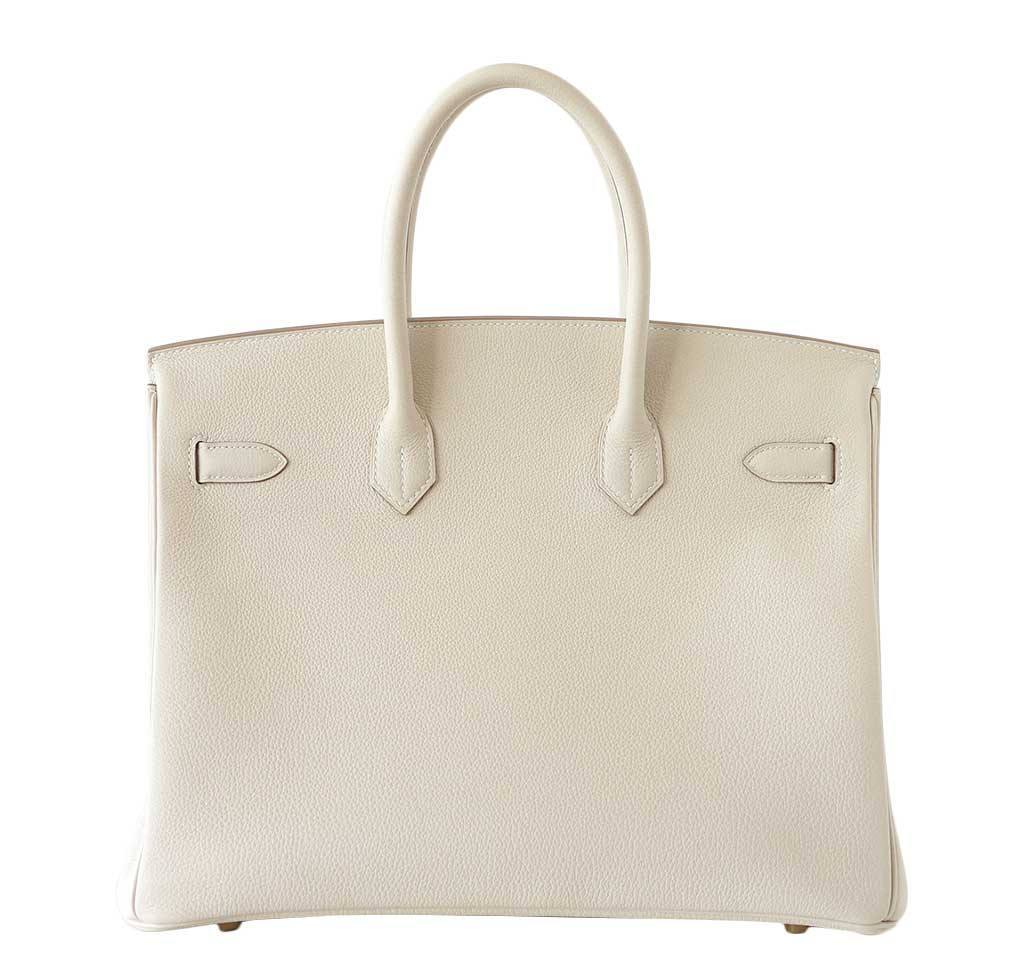 Hermès Birkin 35 Craie Togo Bag