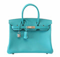 Hermès Birkin 30 Blue Paon Bag